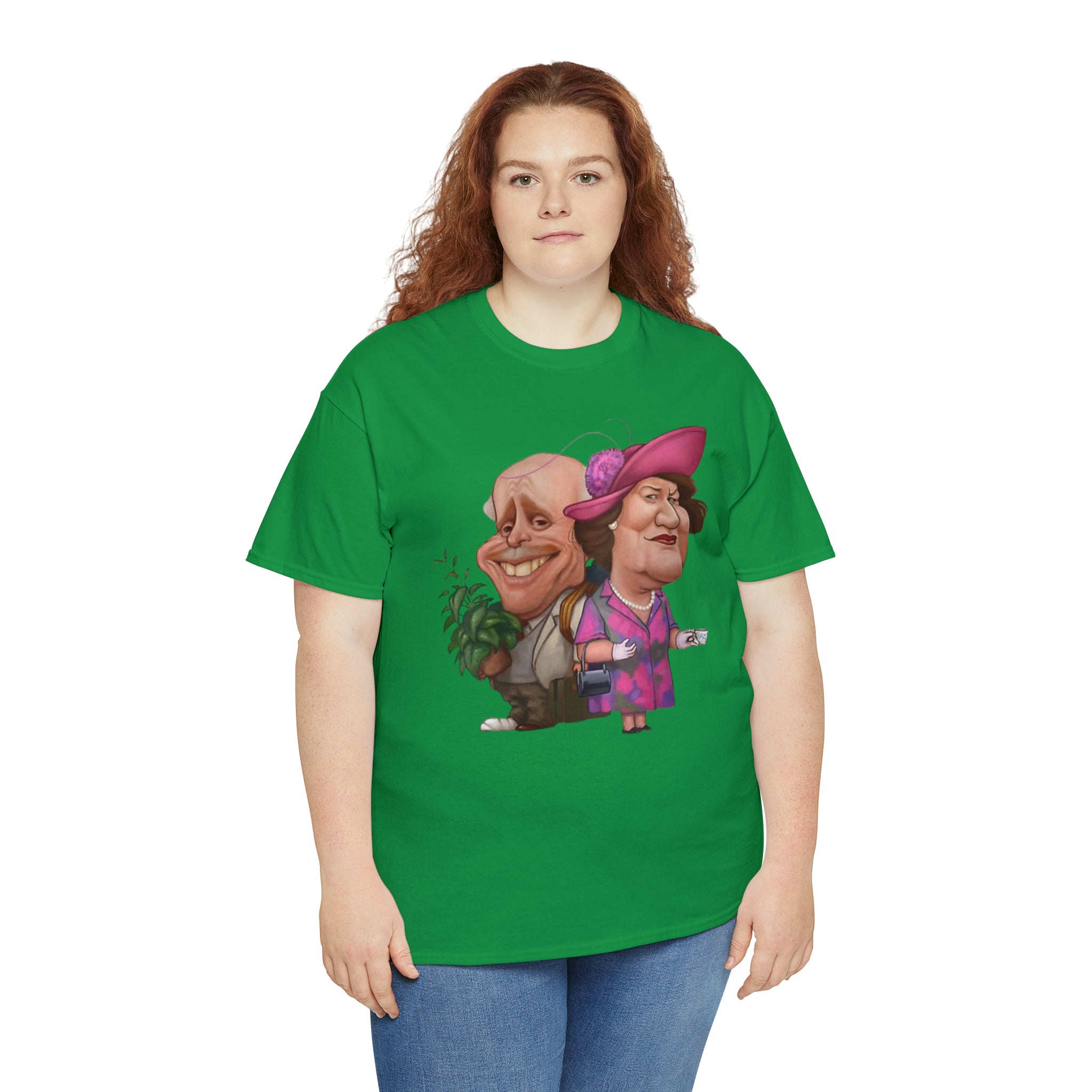 Keeping Up Appearances 90's TV Show-Unisex Heavy Cotton T-Shirt - Creations by Chris and Carlos